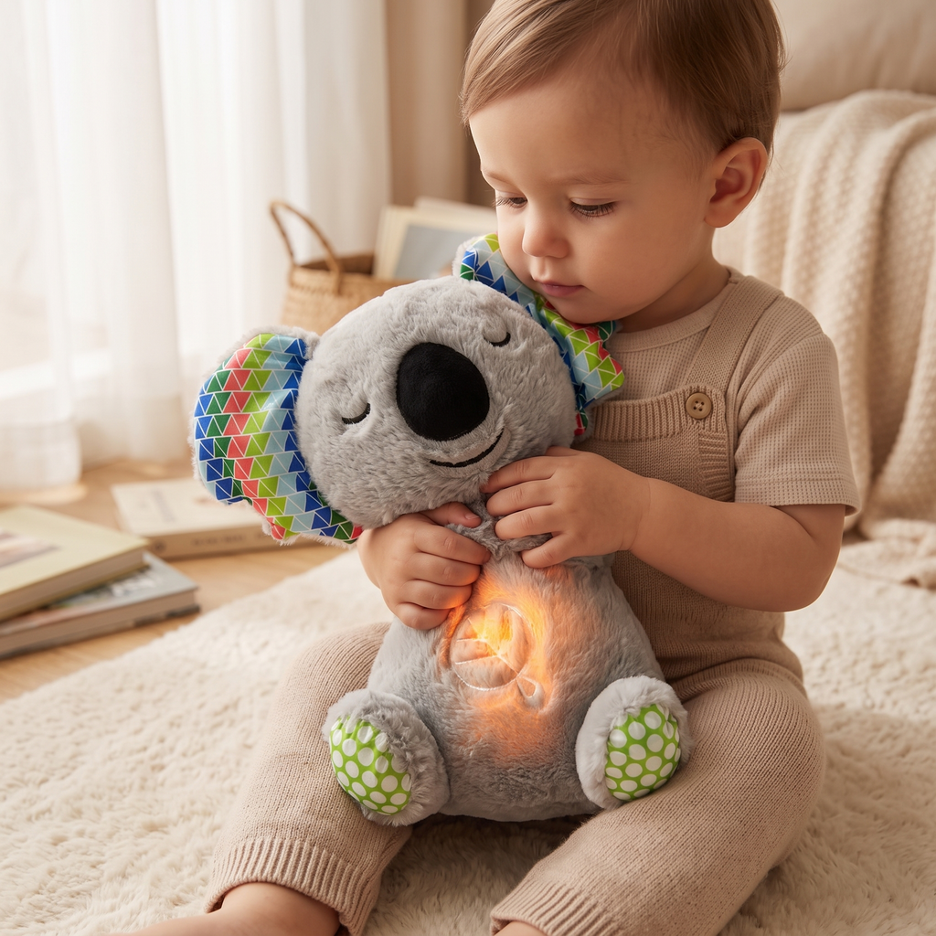 Atmendes Koala Kuscheltier 30 cm