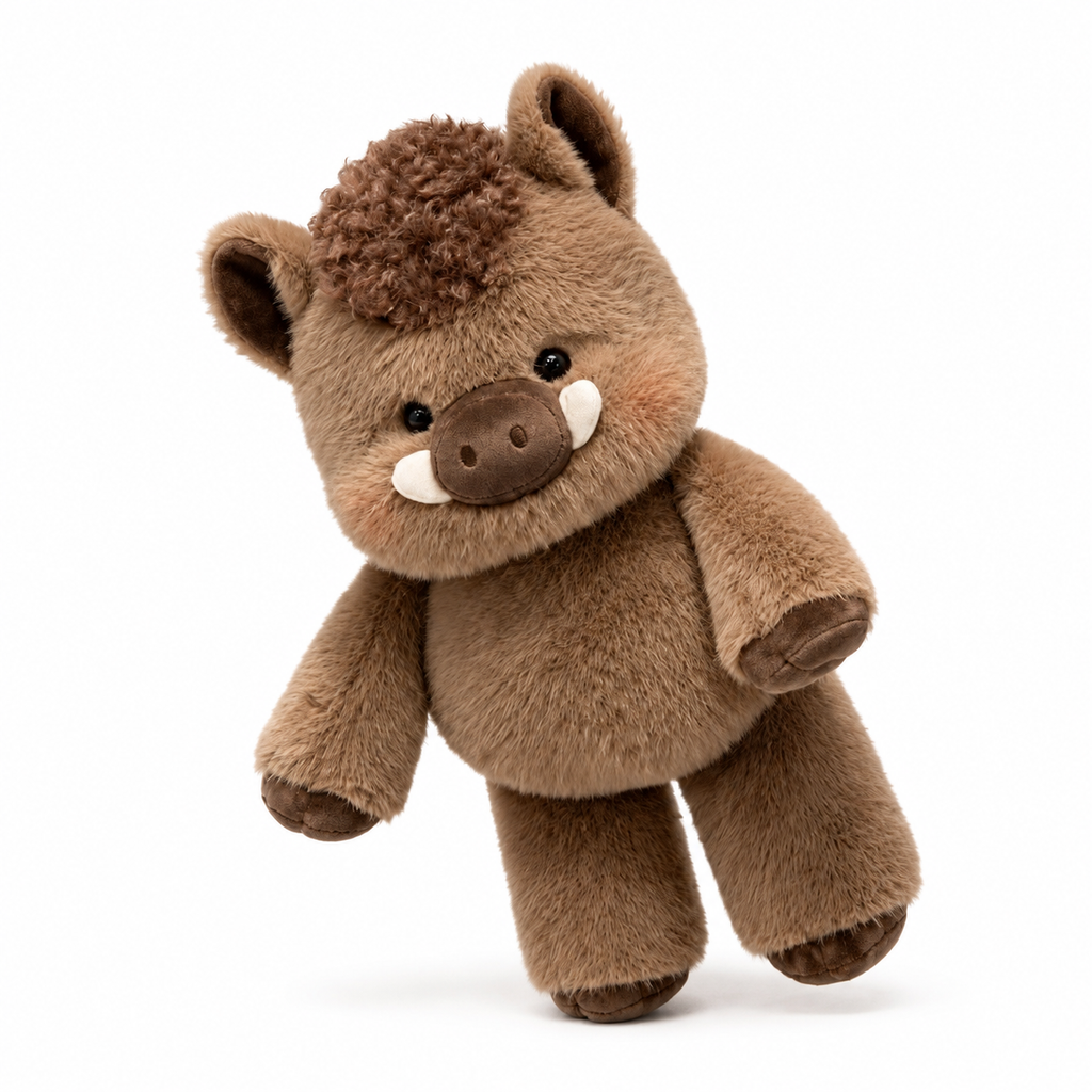 Interaktives Wildschwein Kuscheltier 45–60 cm