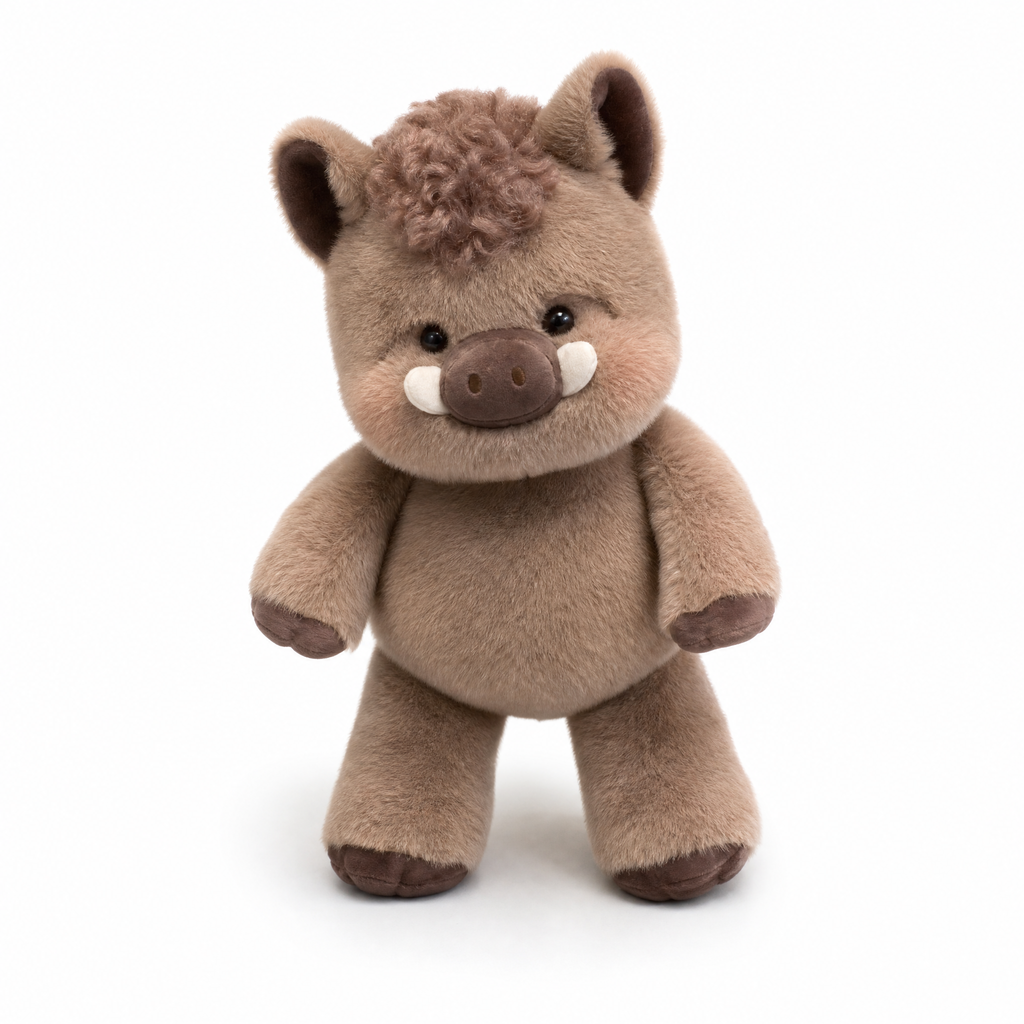 Interaktives Wildschwein Kuscheltier 45–60 cm