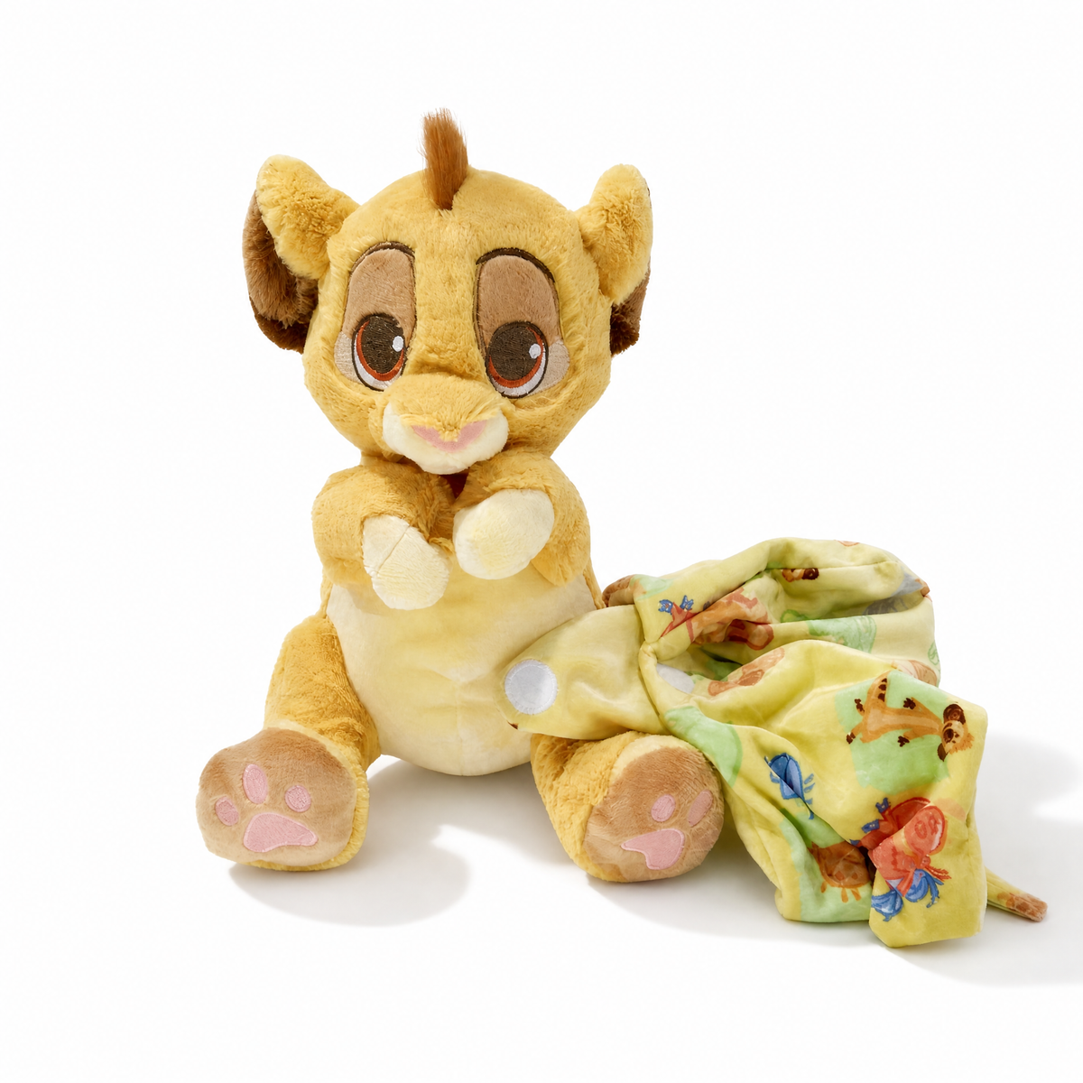 Simba Kuscheltier mit abnehmbarer Decke 24 cm
