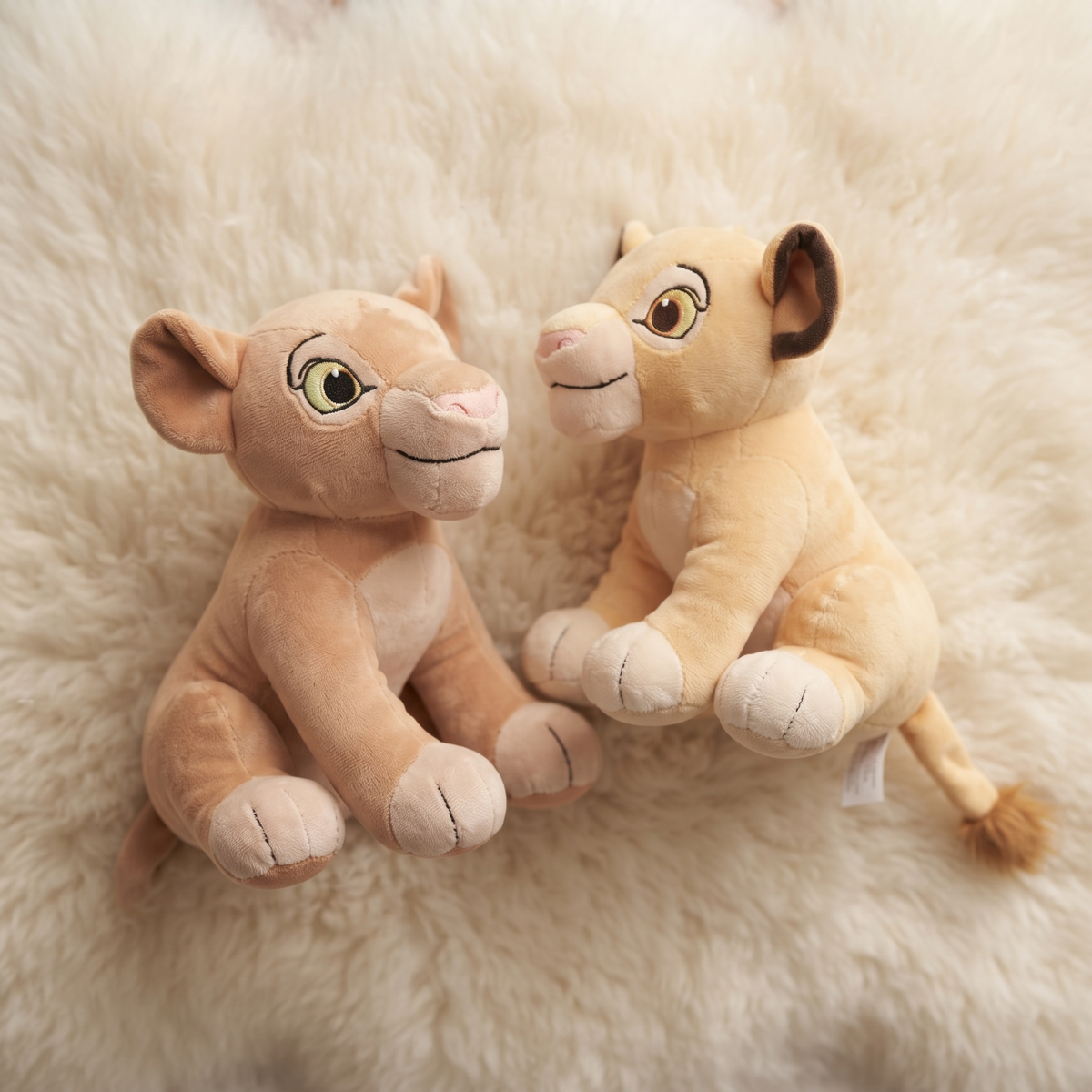 Simba & Nala Kuscheltier-Set 26 cm