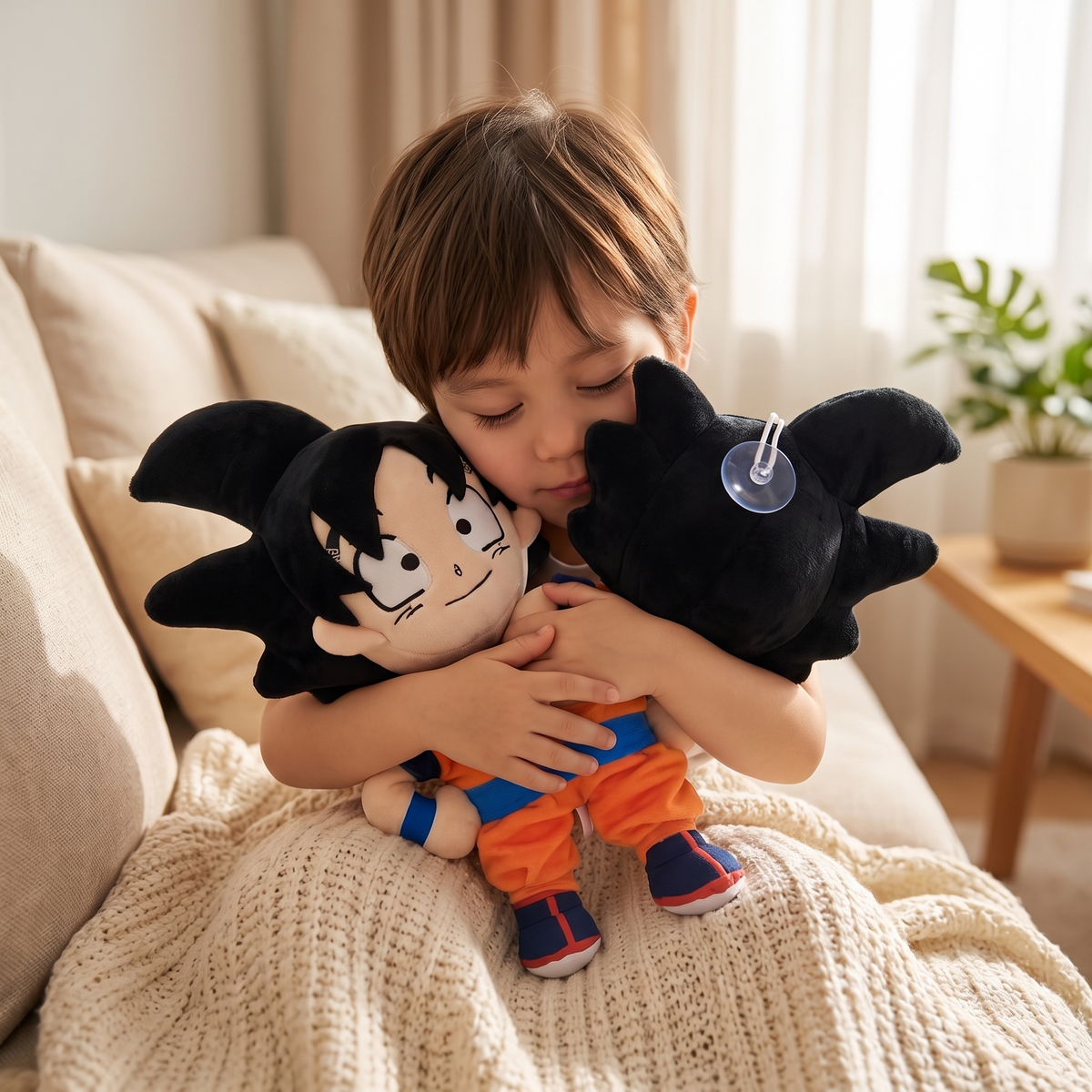Son Goku Kuscheltier mit Saugnapf 22 cm