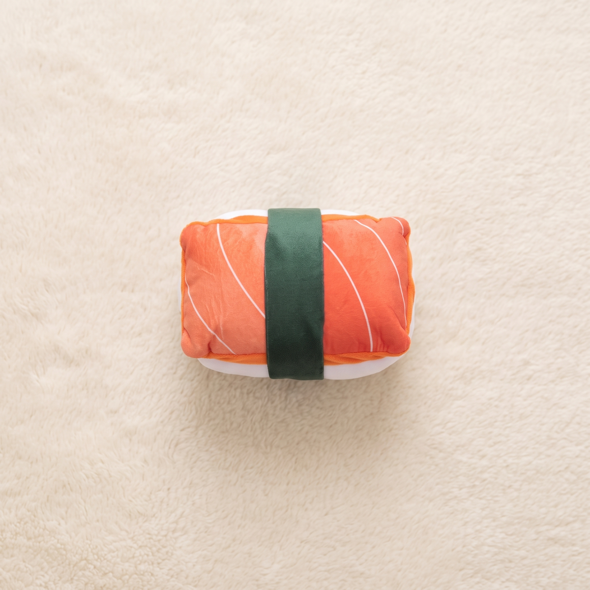 Kawaii Lachs-Sushi Kuschelkissen 20 cm