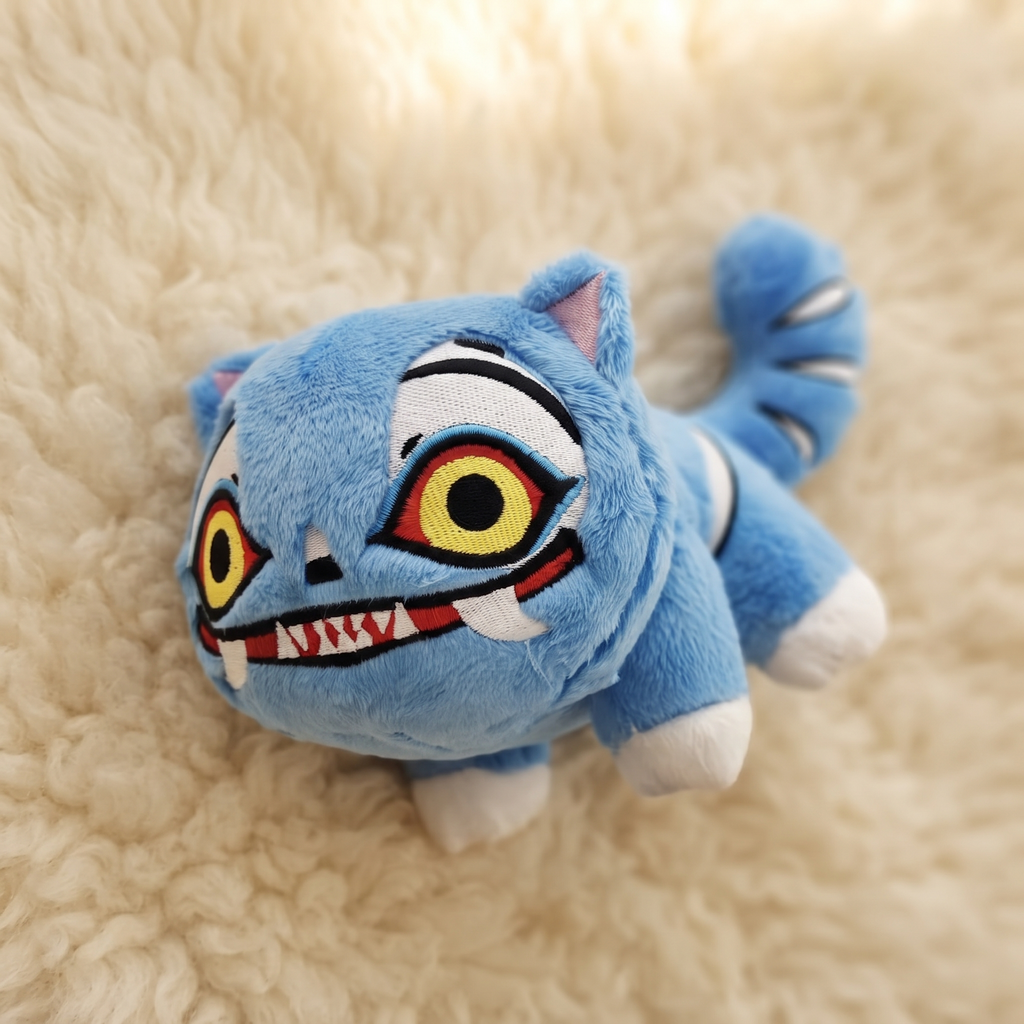 Blauer Tiger KPop Demon Hunters Kuscheltier 20 cm