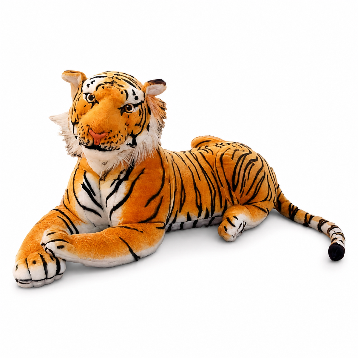 Riesen Tiger Kuschelkissen 50–70 cm
