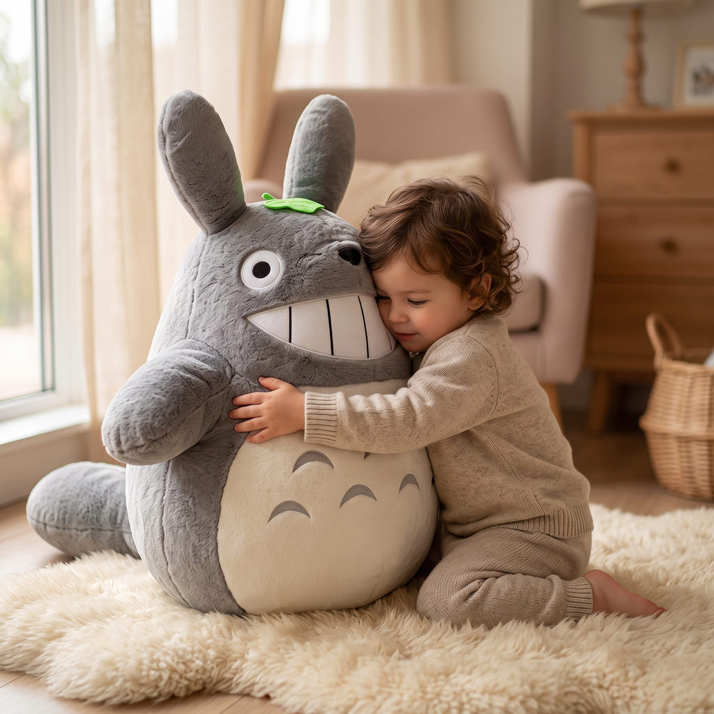 Riesen Totoro Kuscheltier mit großem Lächeln 60–100 cm