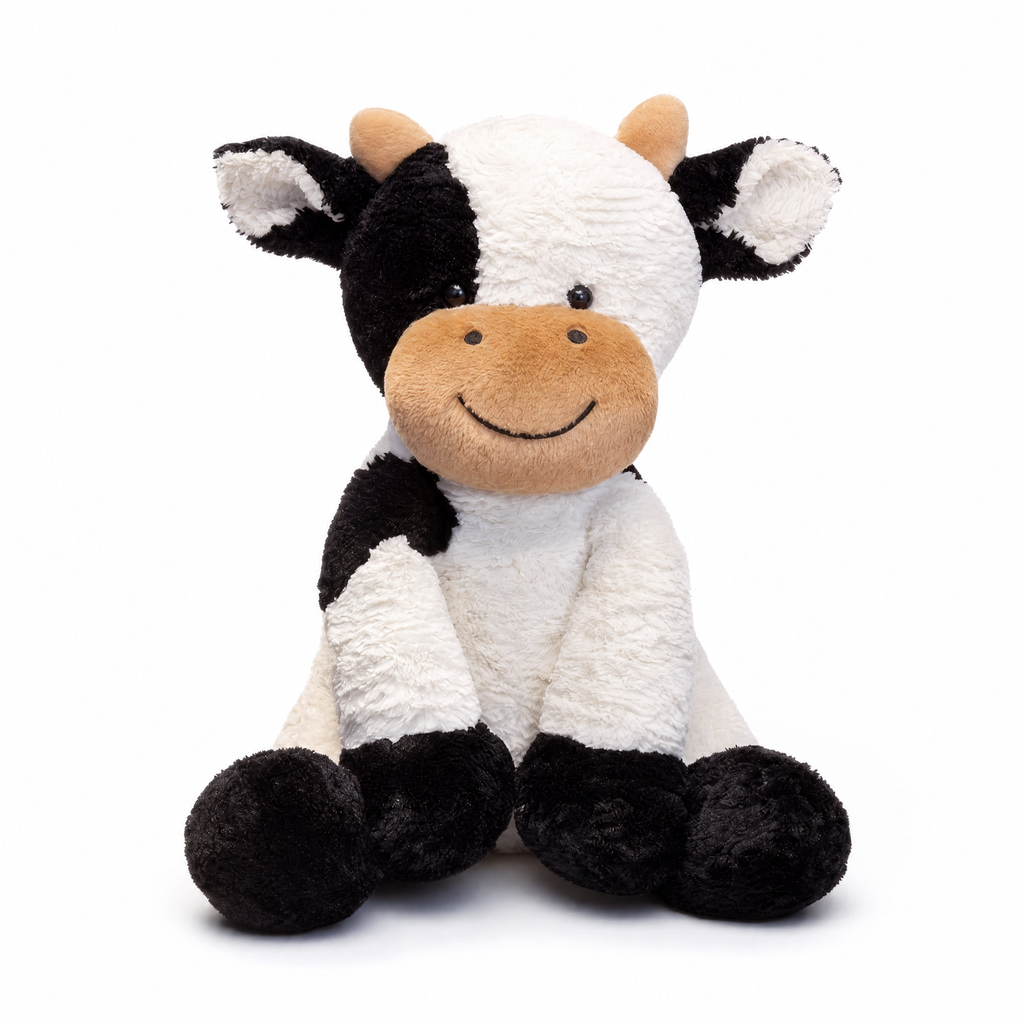 Weiches Kuh Kuscheltier 25–70 cm