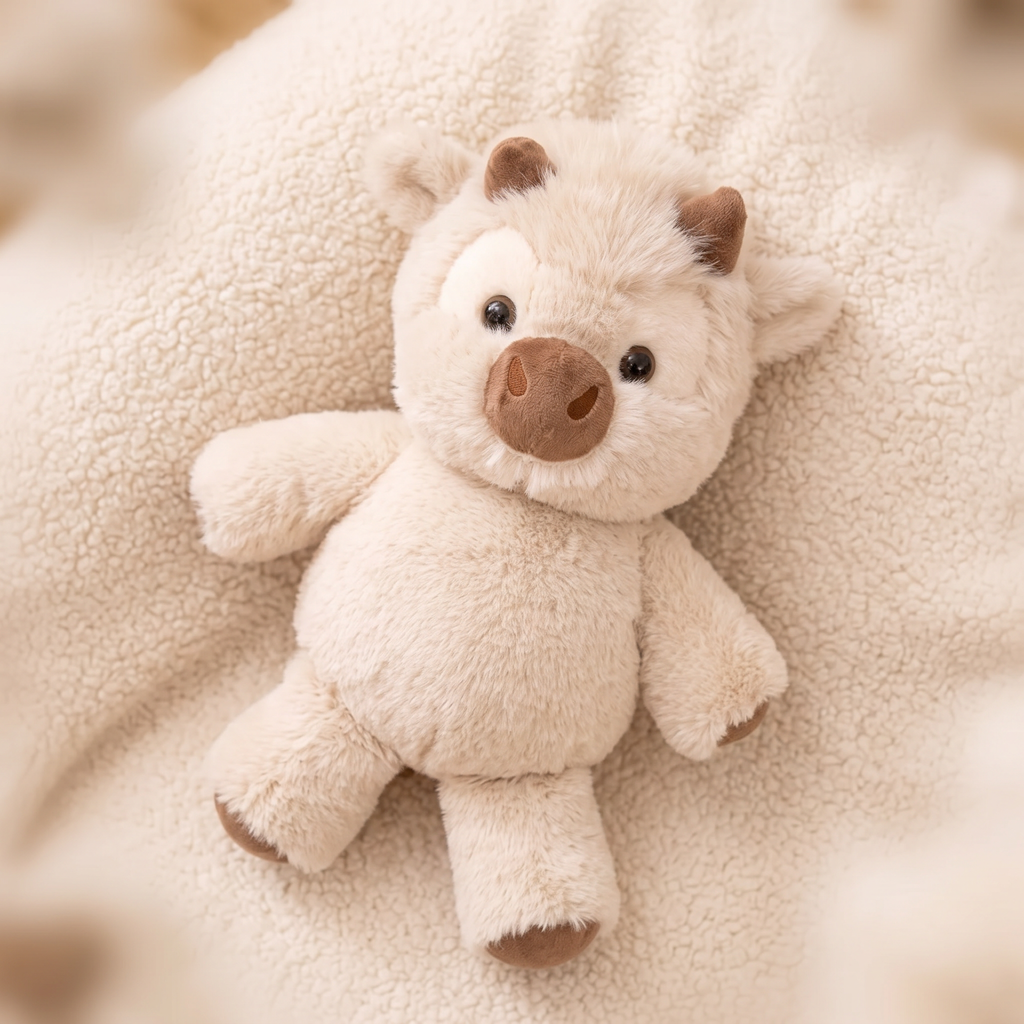 Interaktives Kuh Kuscheltier 45–60 cm