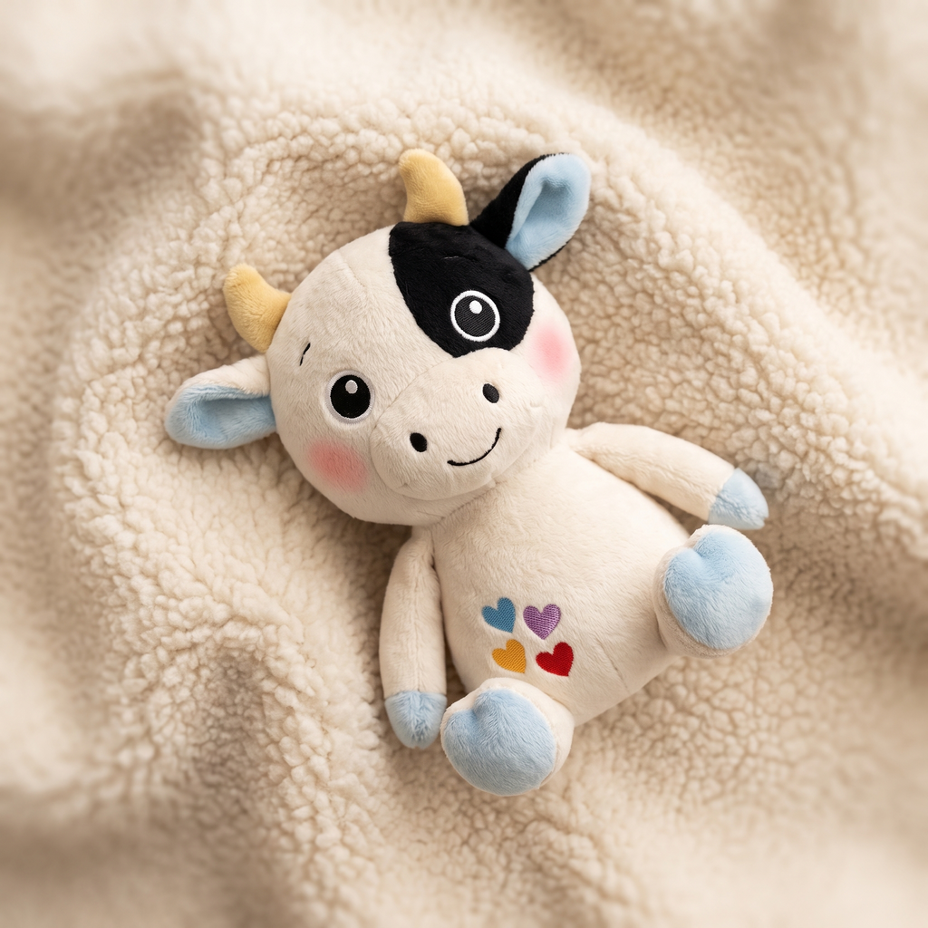 Kawaii Kuh Kuschelkissen 25–55 cm
