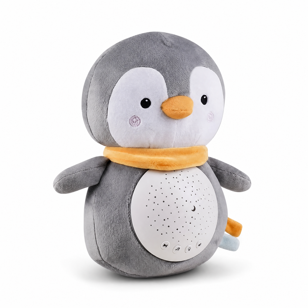 Pinguin Nachtlicht Kuscheltier mit White Noise