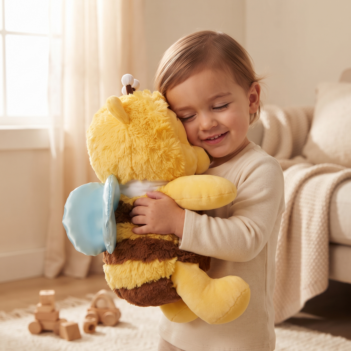 Winnie Puuh Kuscheltier im Bienenkostüm 50 cm