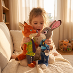 Zoomania Plüschfigur Nick Wilde oder Judy Hopps 40 cm