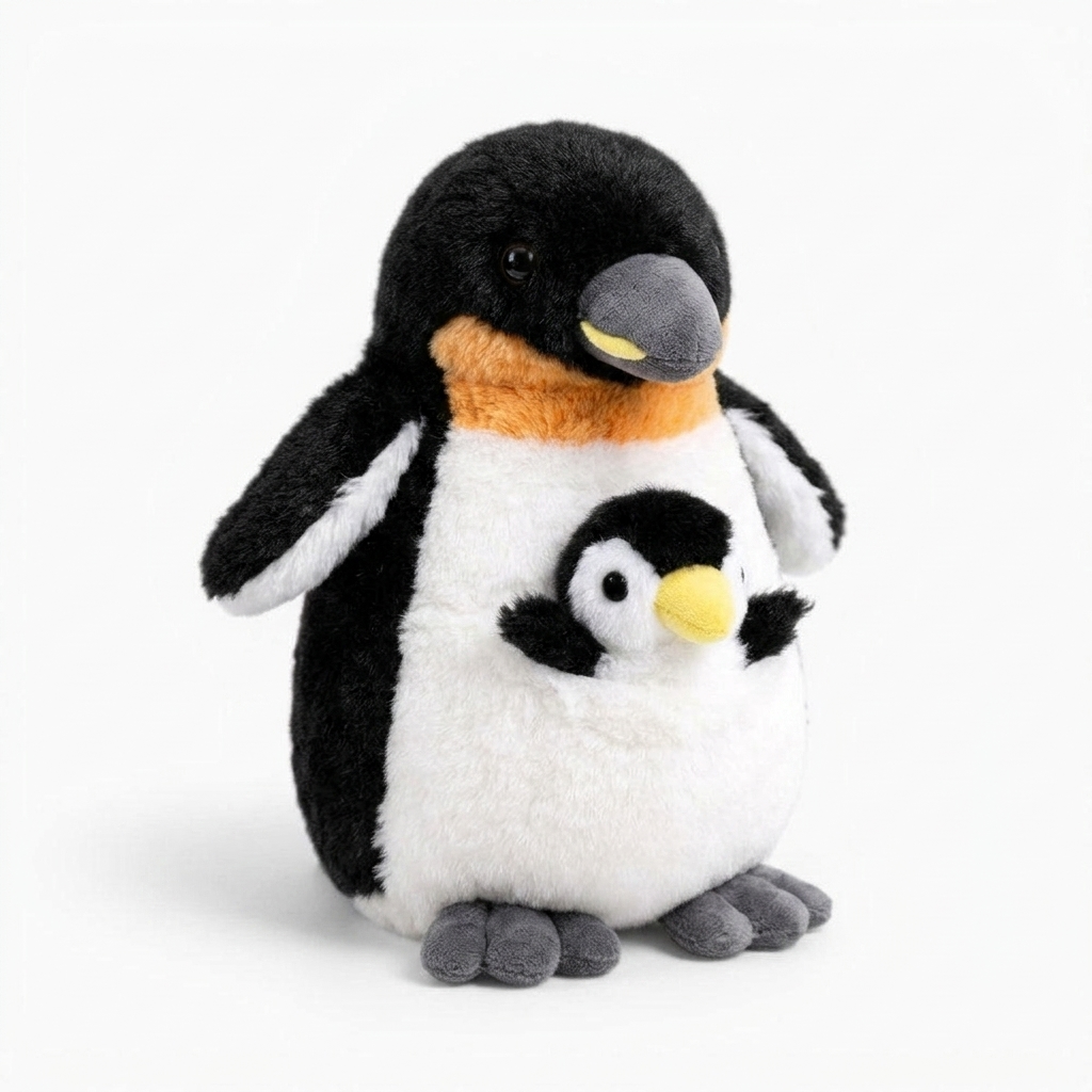 Pinguin Mutter & Baby Kuscheltier