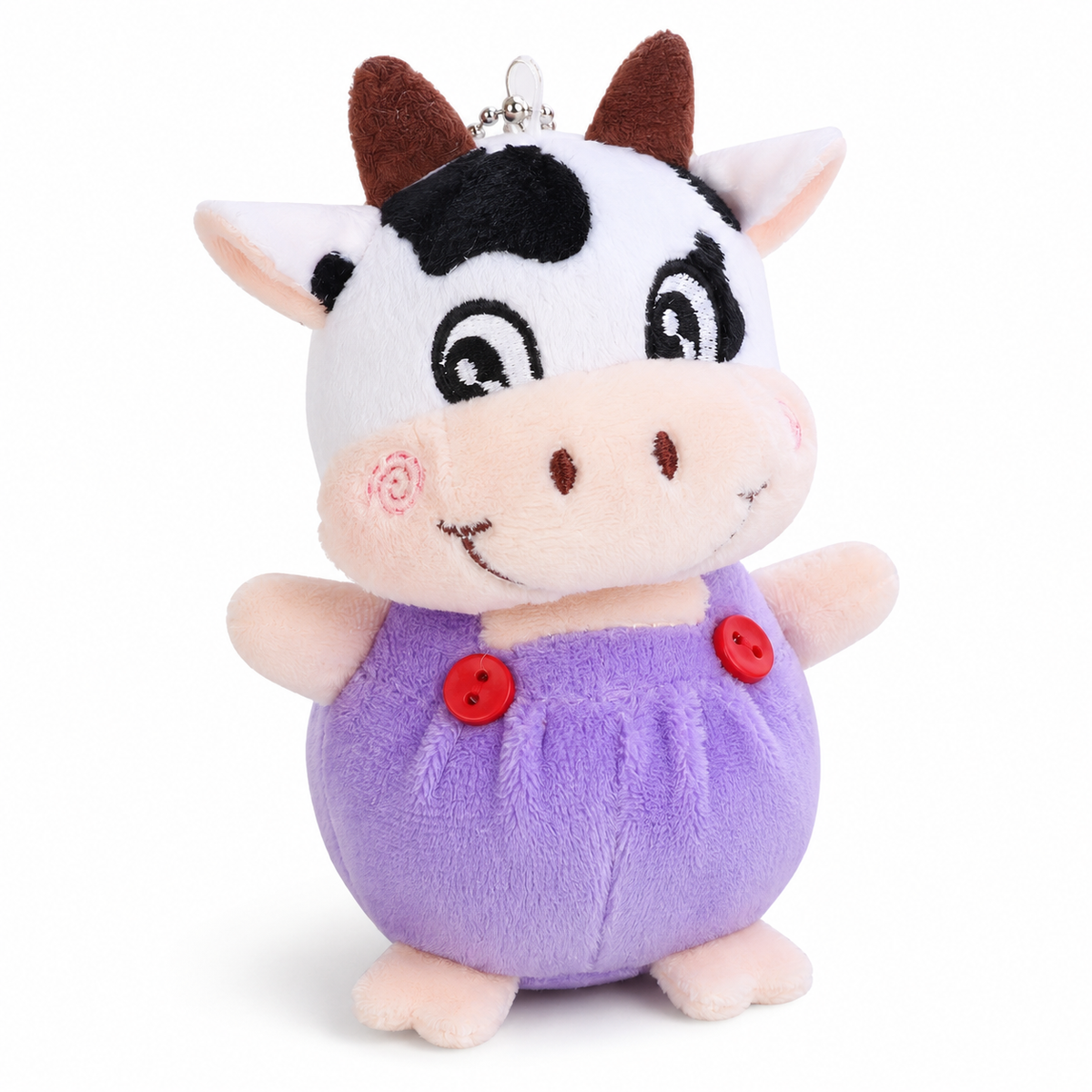 Kawaii Kuh-Plüsch Schlüsselanhänger 10 cm