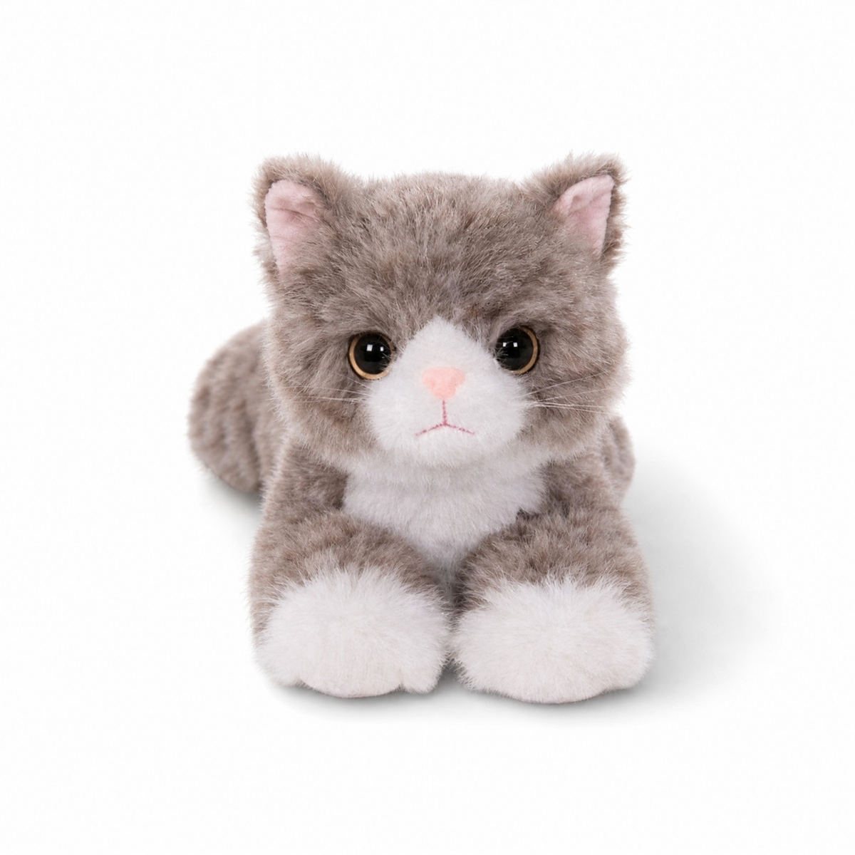 Realistisches getigertes Katzen Kuscheltier 40–53 cm