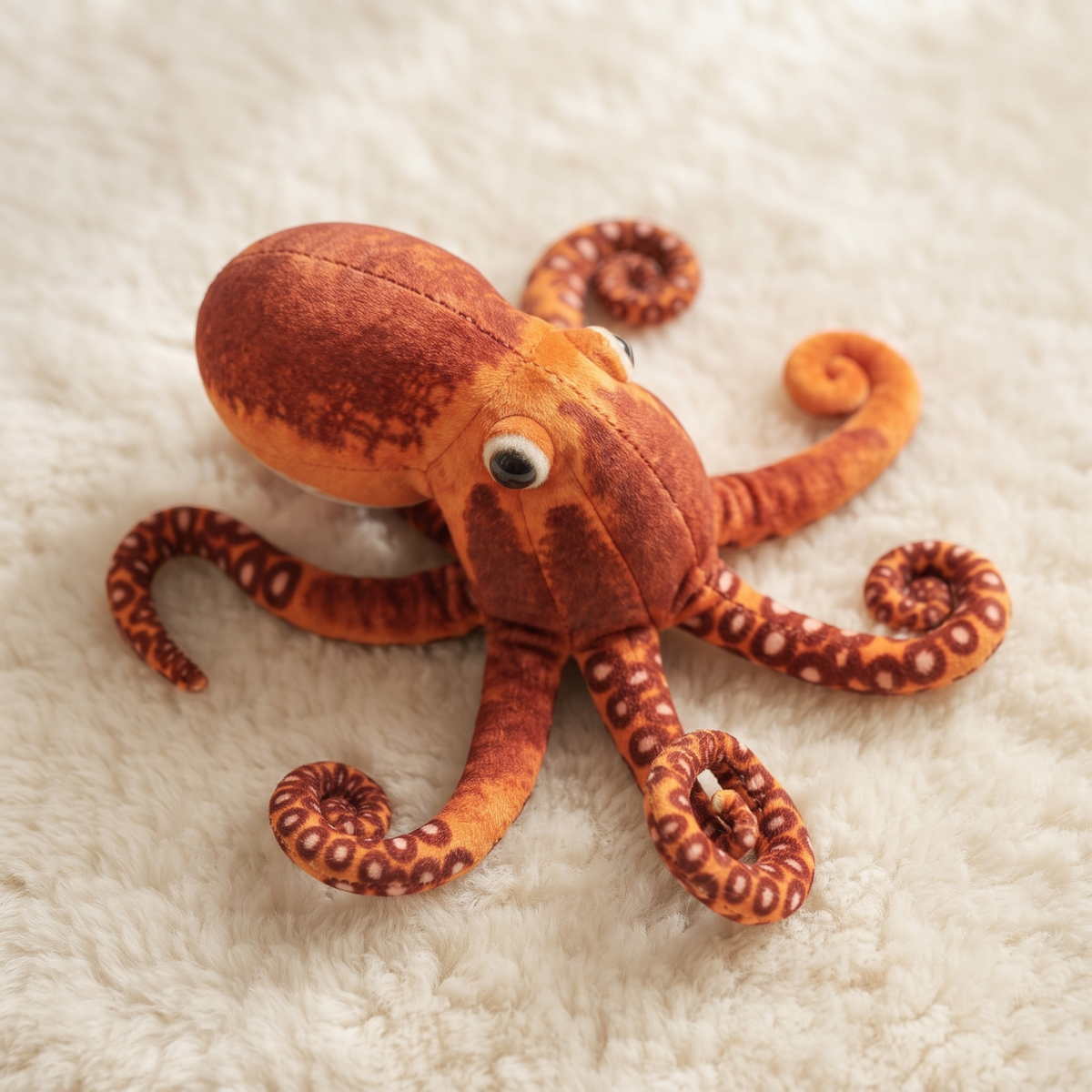 Realistisches Oktopus Kuscheltier 30–55 cm