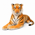 Realistischer Riesen Tiger liegend 30–75 cm