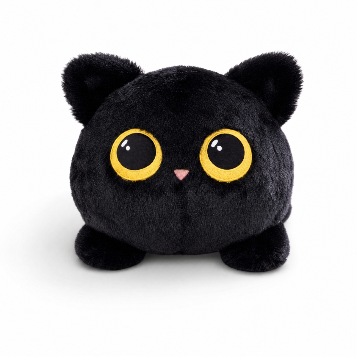 Schwarzes Katzen Squishy Kuscheltier 50–90 cm