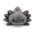 Realistisches schwarzes Axolotl Kuscheltier 45–80 cm