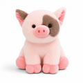 Schwein Kuscheltier Rosa-Braun 20–30 cm