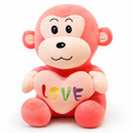 Affen Kuscheltier mit Love-Herz