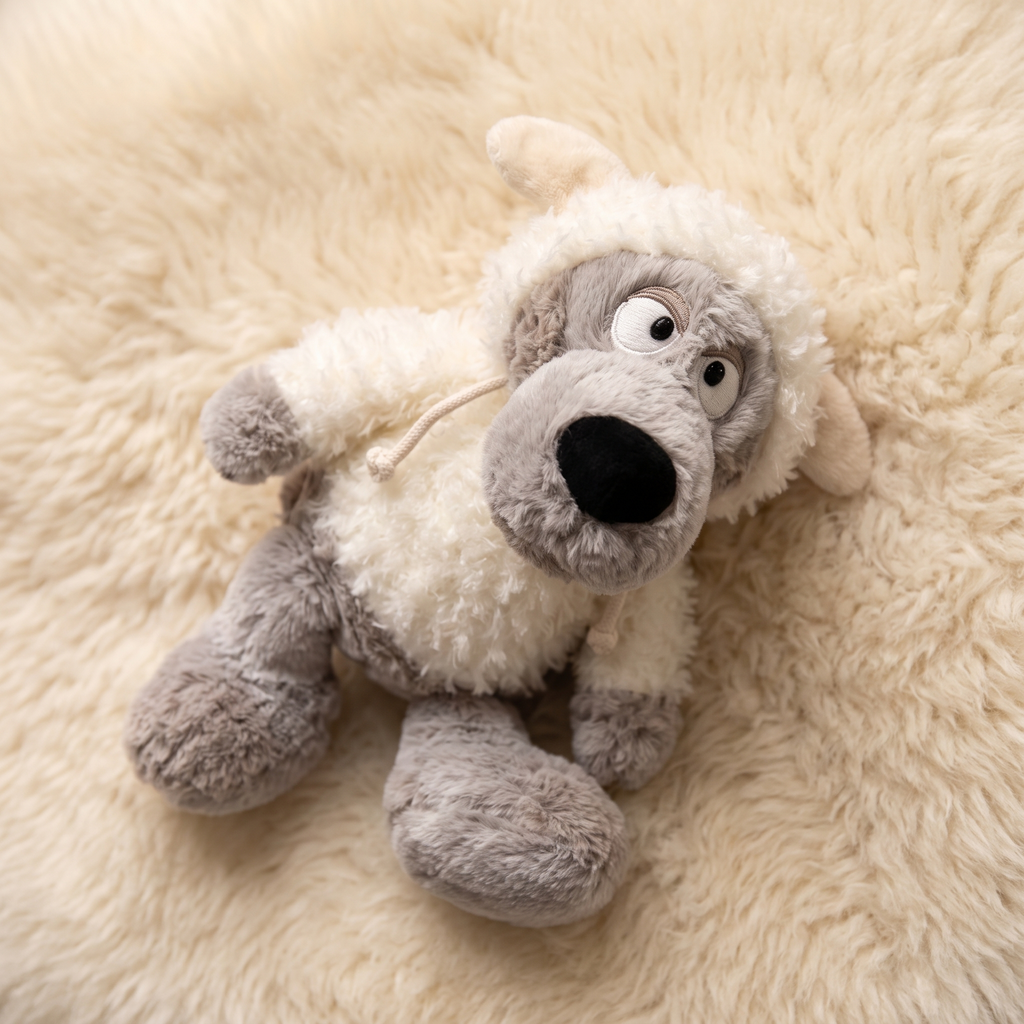 Wolf im Schafspelz Kuscheltier 35–50 cm