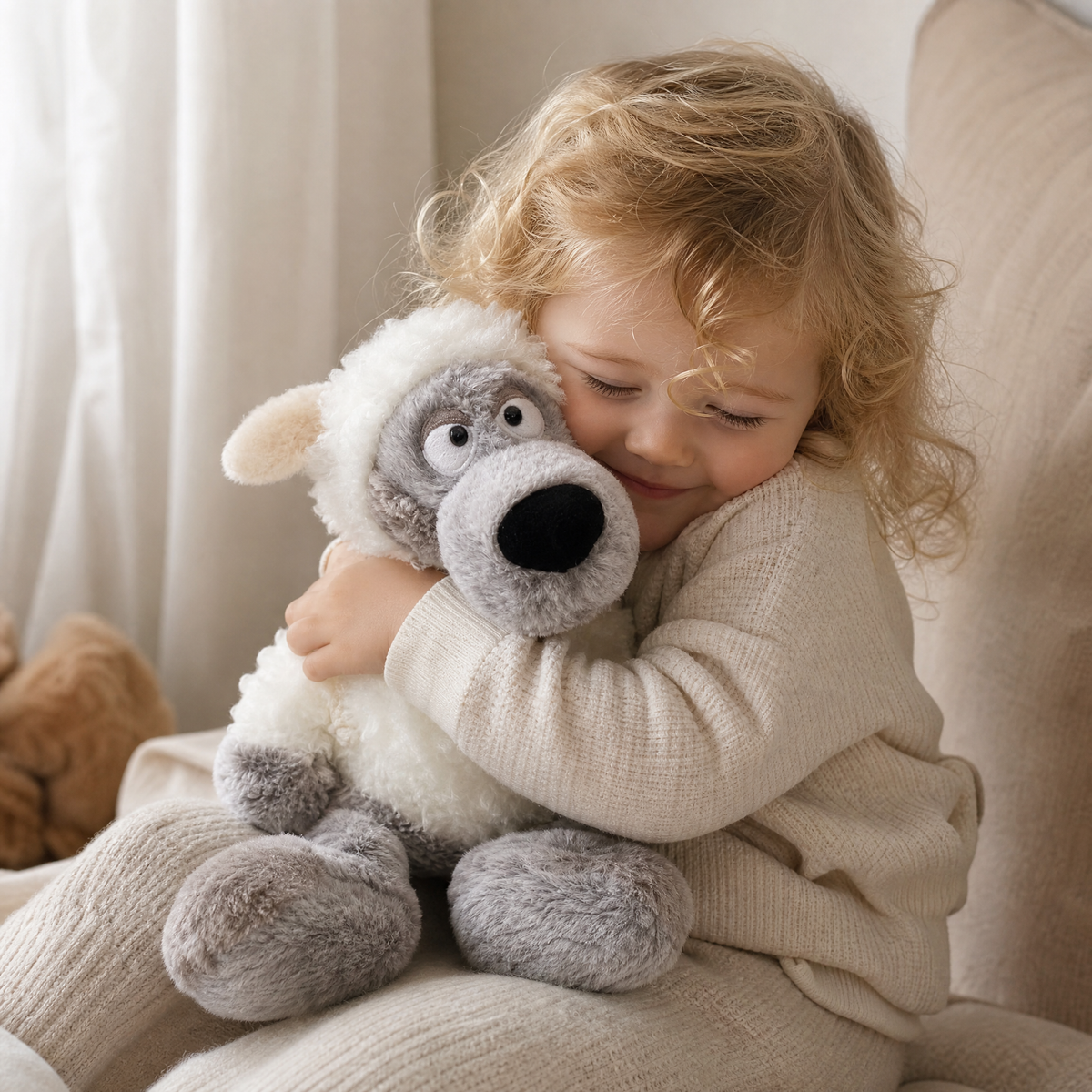 Wolf im Schafspelz Kuscheltier 35–50 cm